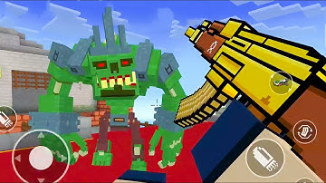 Cops N Robbers - 3D Pixel Craft Gun Shooting Games Similar To Pixel Combat - Android Gameplay Part 5