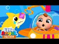 Baby Hai hat ein Aua! | Zeichentrick | Little Angel Deutsch - Kinderlieder