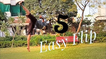 5 Easy flip anyone can learn (no fear)🔥