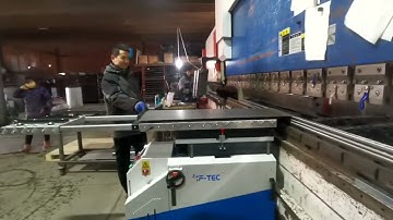 Follow up supporting device for cnc press brake, higher efficiency
