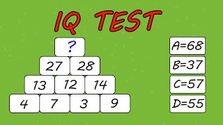 Teste de QI | Os génios respondem, que número está a ser colocado no topo da pirâmide screenshot 3