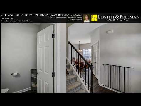 283 Long Run Rd, Drums, PA home video tour