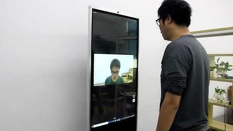 43" IR Touch Screen Kiosk with Camera and Microphone