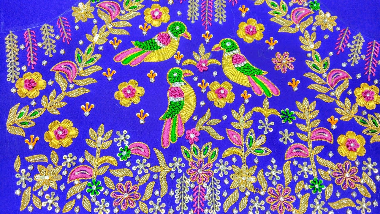 🔥Latest Maggam work blouse designs 2026❤️ in hyderaba|Maggam work blouse designs in Vijayawada ❤️