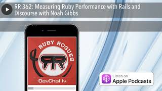 RR 362: Measuring Ruby Performance with Rails and Discourse with Noah Gibbs