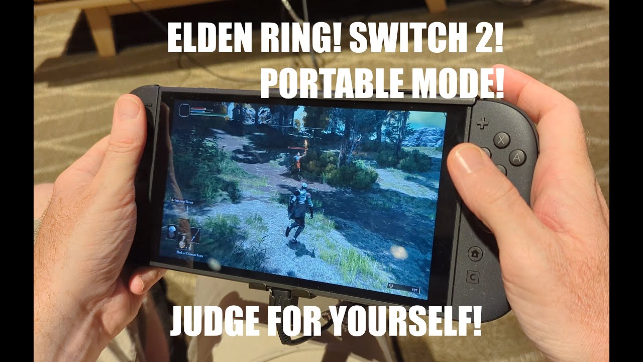 Elden Ring Switch 2 portable mode: Judge for yourself!