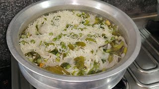 green peas pulao - green peas rice - soya chunks pulusu | meal maker pulusu | soya chunks curry