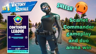 New Scarlet Commander Style Gameplay Arena Duo Win 2,400 Points