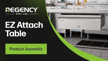 Easy Assembly Tutorial: Regency EZ Attach Table