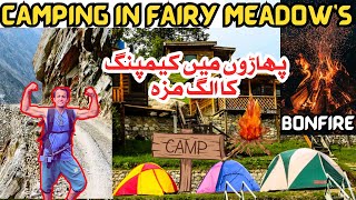 Camping Sites In Pakistan : Fairy Meadows Bayall Camp Top Tourists Points
