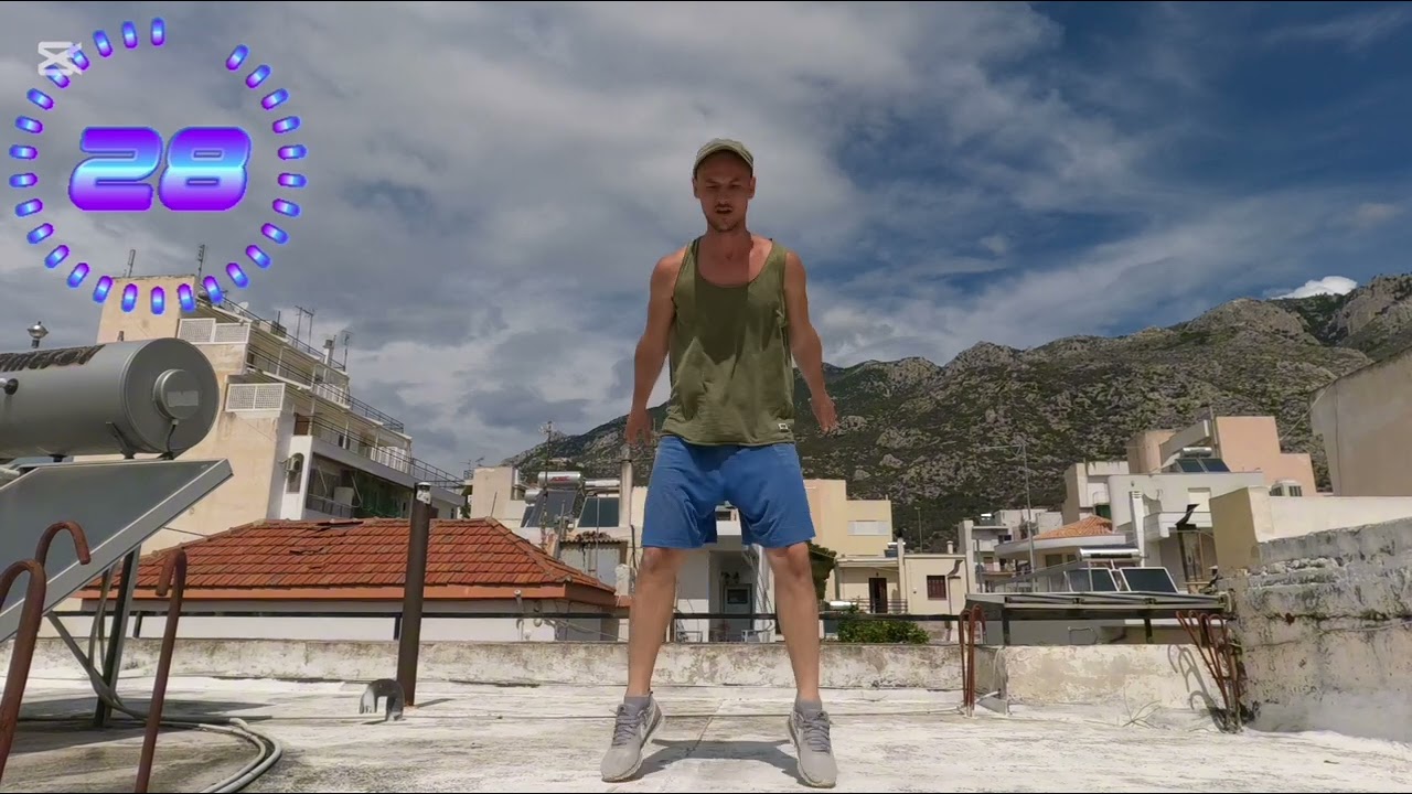 30 minutes intermediate  Tabata-Full body workout 30/10!