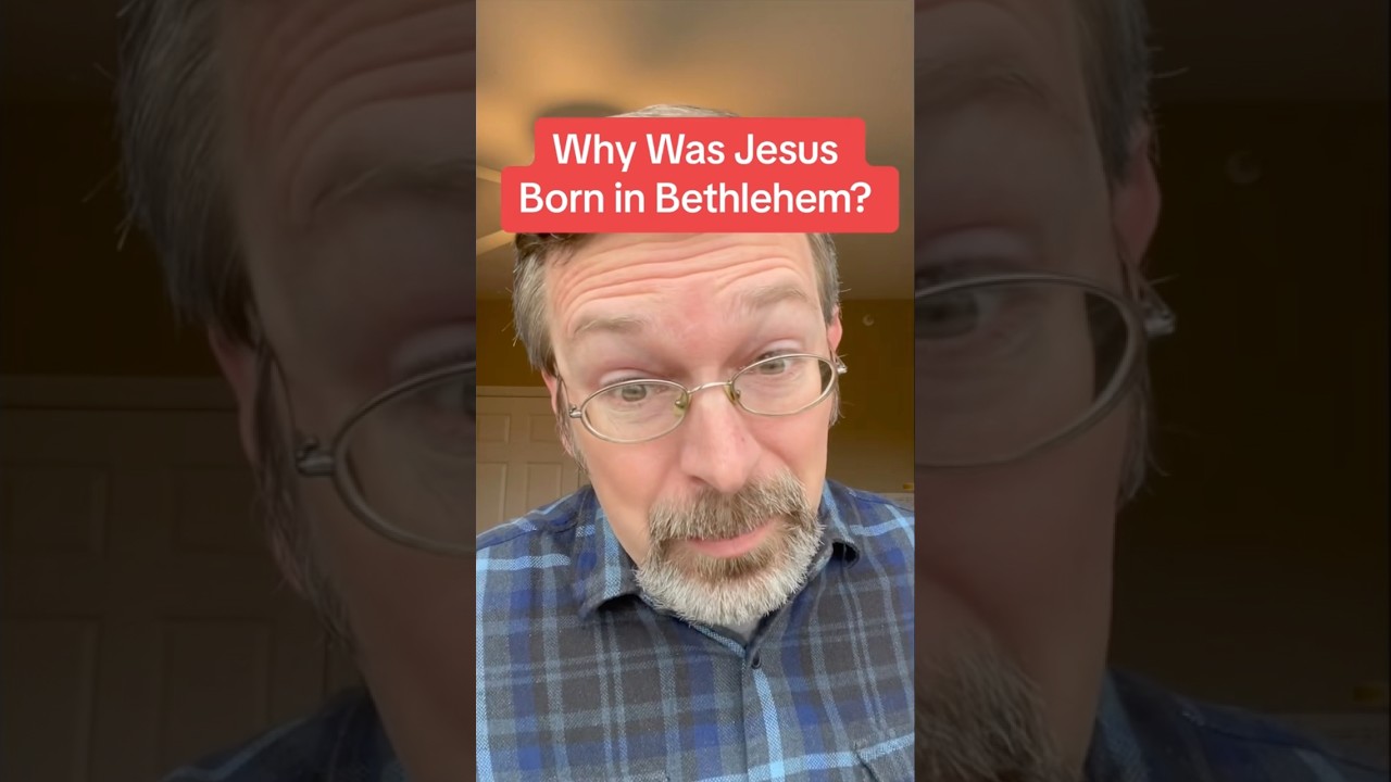 Why was Jesus born in Bethlehem? 