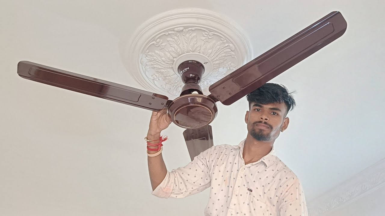 sealing fan lagana shikhe ghar mein pankha kaise lagaya jata ll electrical barku