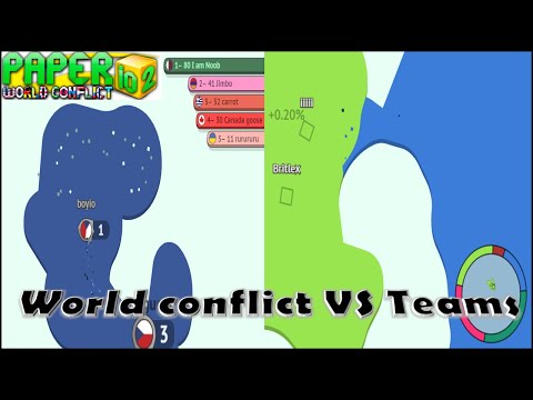 Paper.io 2 World Conflict, New mode ''Teams