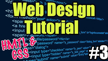 HTML5 Website Design Tutorial Part #3 | Basics of CSS Cascading Style Sheets