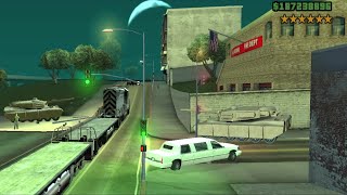 GTA: San Andreas [PC] Freight Train on Tram Tracks Gameplay [1440p60]