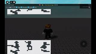 Bad apple!! But its roblox developer console