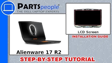 Dell Alienware 17 R2 (P43F001) LCD Screen How-To Video Tutorial