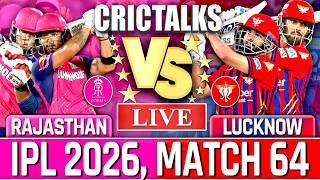 Live IPL: RR vs LSG, IPL 2026, Live match Today, Live Cricket Score, Commentary - 12 Over