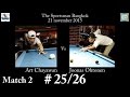 Joonas Ohtonen Vs Art Chayawan at The Sportsman Bar Bangkok - 21 november 2015 - Match 2 Frame 25/26