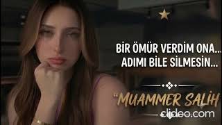 Bi̇r Ömür Verdi̇m Ona... Adimi Bi̇le Si̇lmesi̇n...