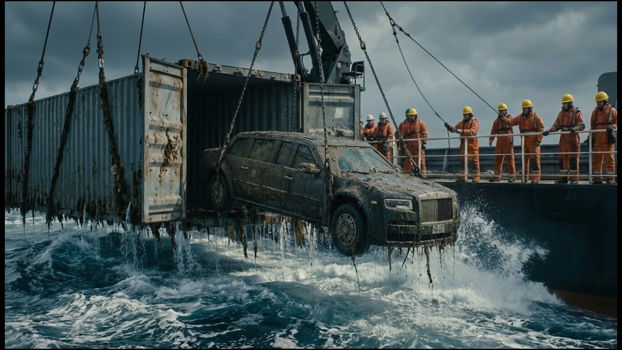 $500,000 Rolls-Royce Phantom Found Inside a Sunken Ocean Container | Deep-Sea Treasure Discovery