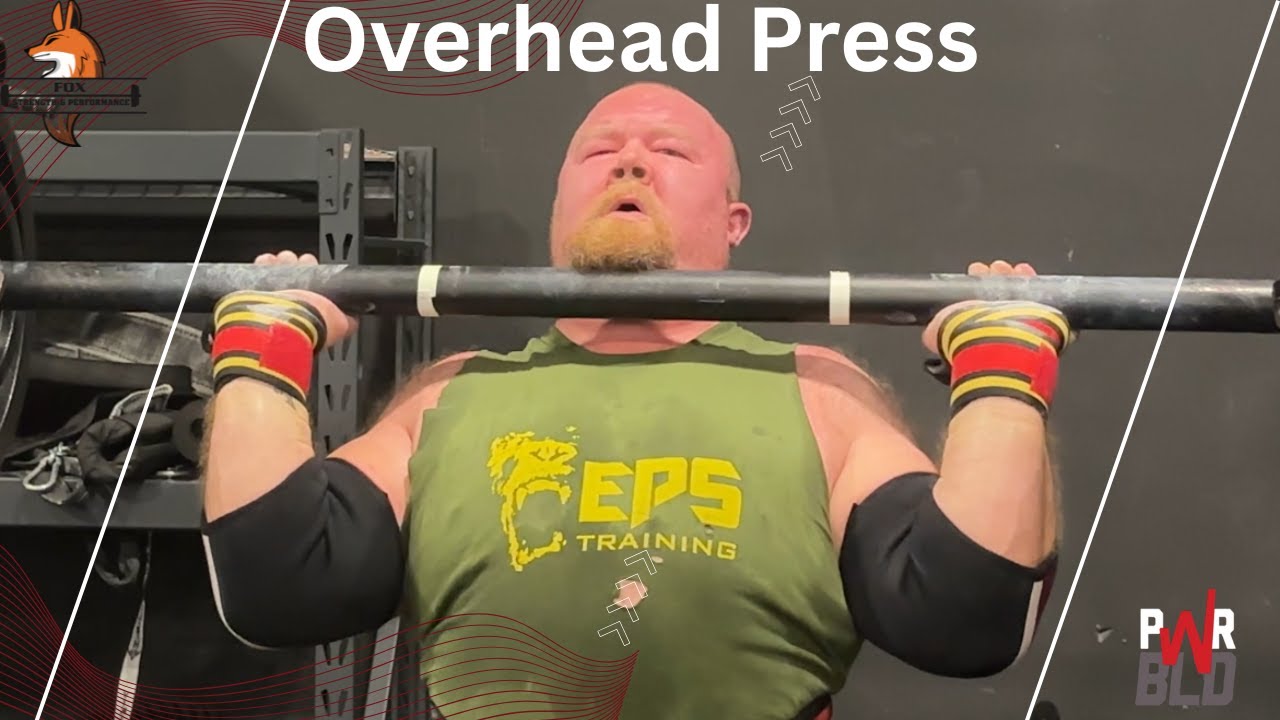 Progression For Training Overhead Press For Strongman & Powerlifting