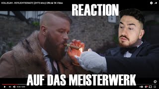 KOLLEGAH - ROTLICHTSONATE (ZHT5 Intro) REACTION I Ein lyrisches Meisterwerk