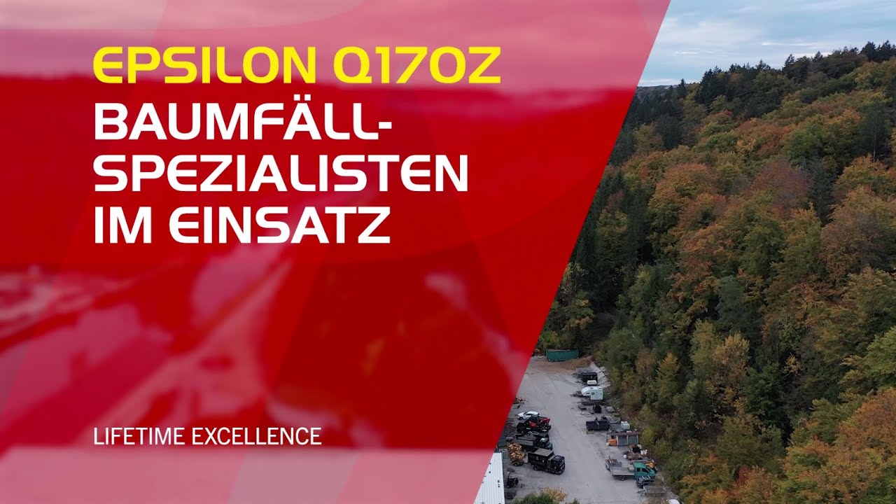 PALFINGER Epsilon Q170Z im Einsatz bei den Baumspezialisten