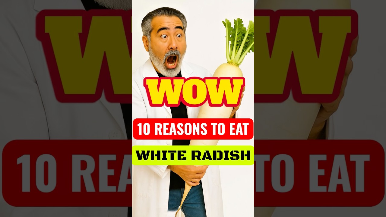 10 REASONS TO EAT WHITE RADISH – THE HIDDEN HEALTH SECRET YOU NEVER KNEW