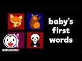 Baby&#39;s First Words | Zoo Animals | Simple learning video for babies and toddlers