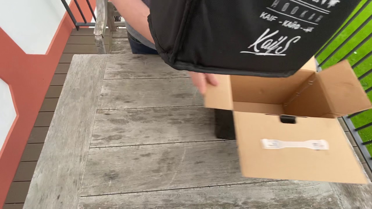 Ocean Hookah Kaif S - unboxing