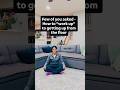 Save this — here’s how to safely work up to sitting down and standing up from the floor.