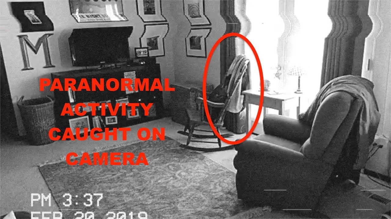 PARANORMAL ACTIVITY Caught on Security Camera! - YouTube