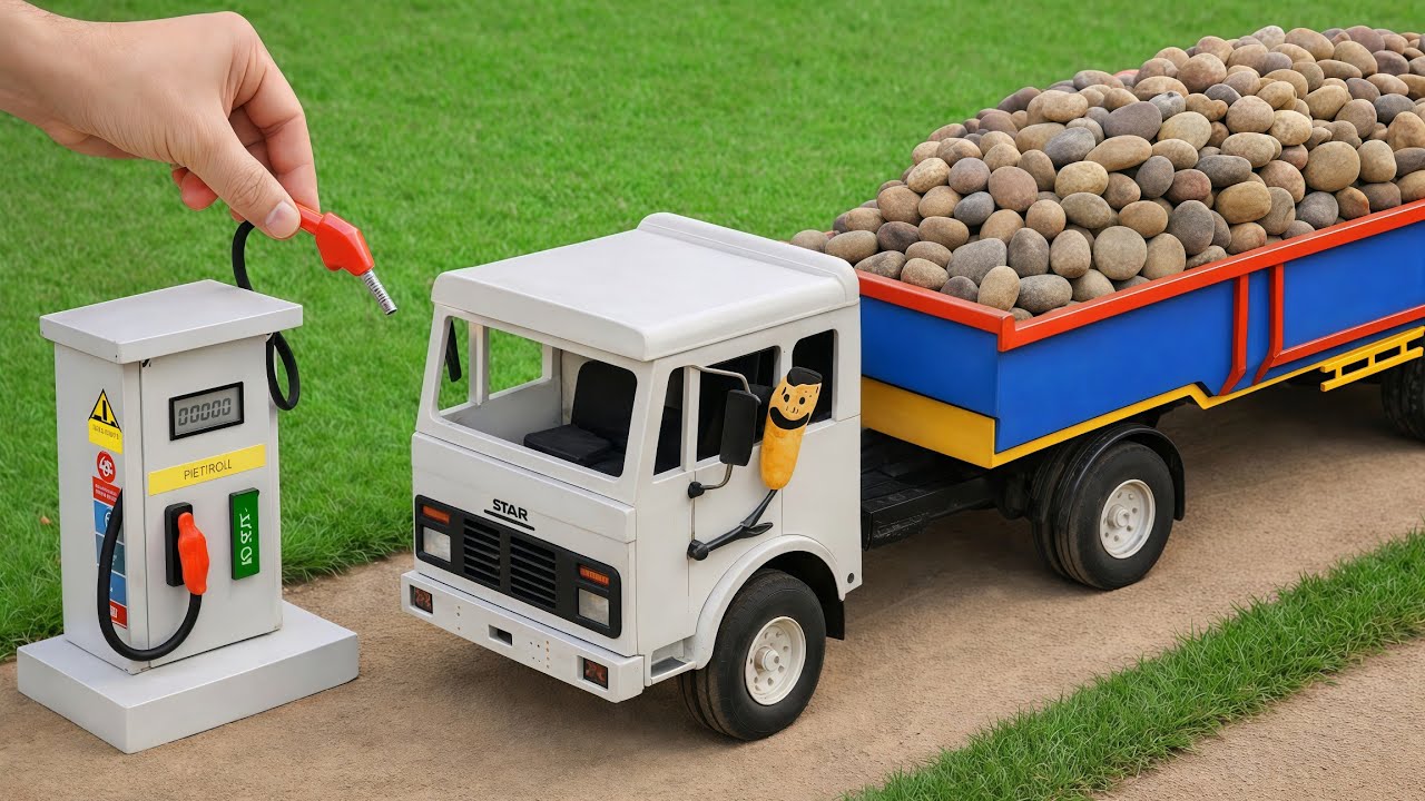 DIY Mini Tractor Bricks House Making | Mini Tractor Construction Project | Amazing Mini Brick House