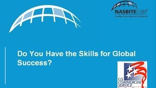 Do You Have the Skills For Global Success CGBP Certification