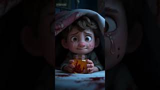 🍯 Brutal Pixar Style Horror Animation #Shorts #Horror #3DAnimation #Scary