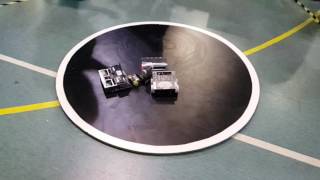 [Rybnik]Robotic Tournament 2017][Slow Motion] 3x Sumo vs Minisumo