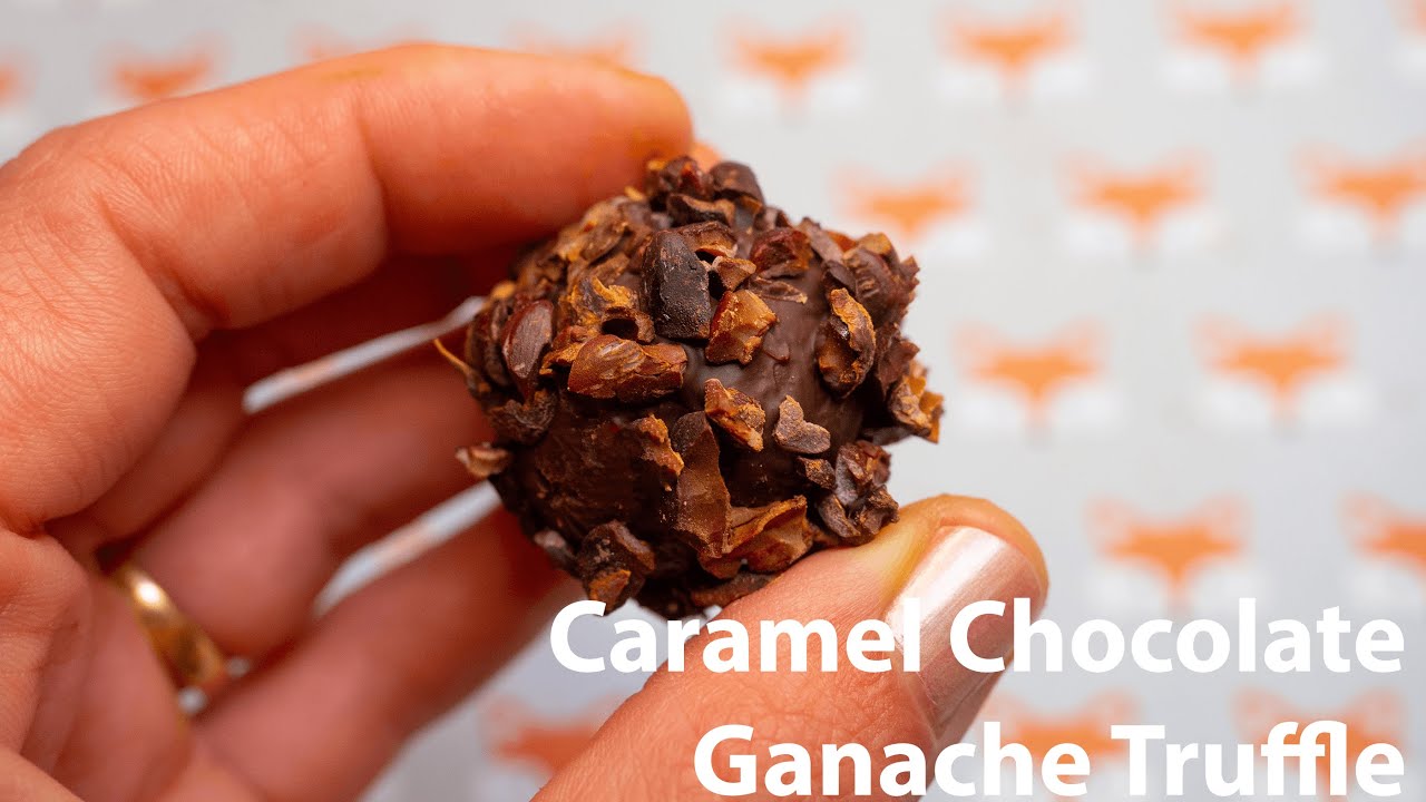 Caramel Chocolate Ganache Truffle YouTube