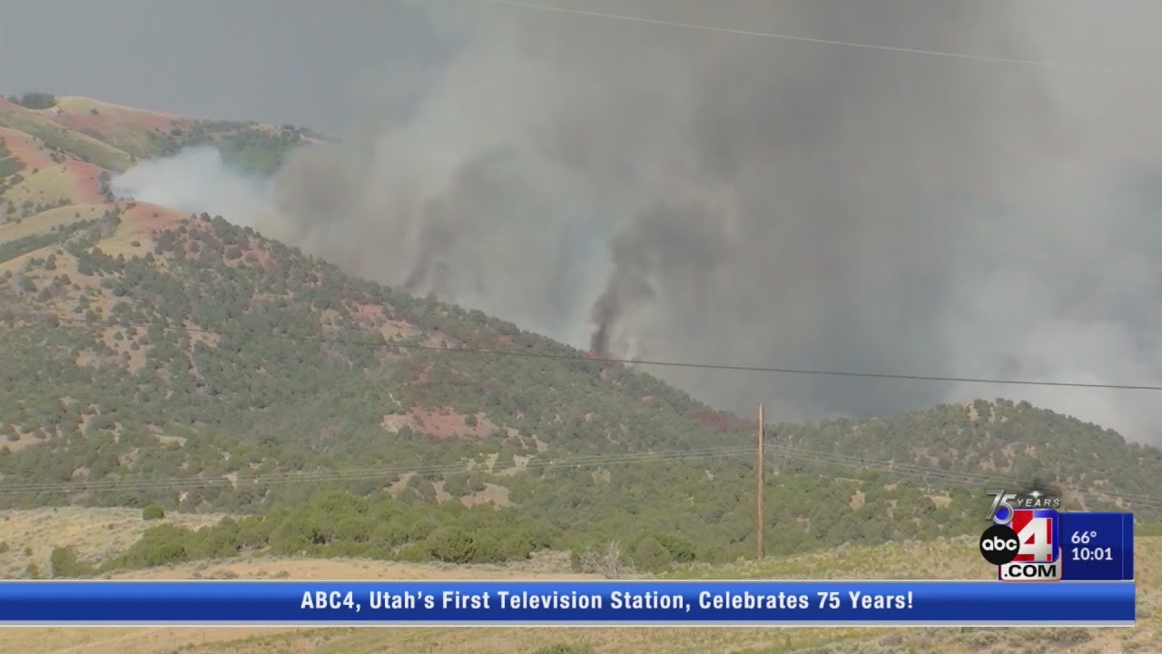 Burn Scars Left By Wildfires Increase Flooding Concerns In Tooele County