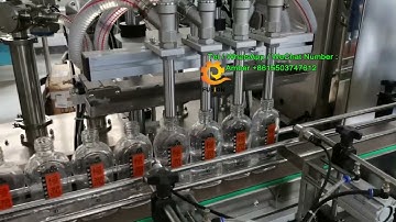 Automatic shampoo filling labeling production line juice filler capping equipment sticker system