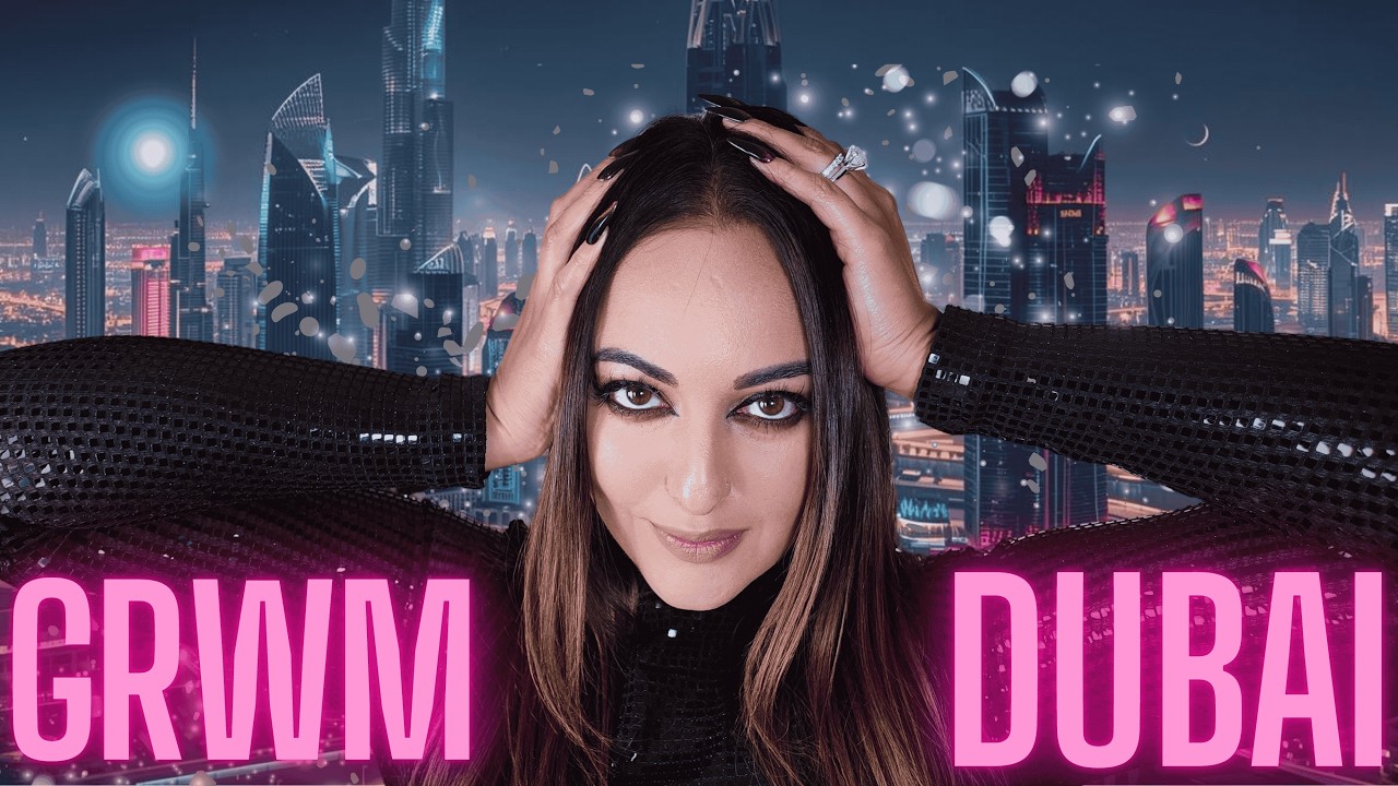 #GRWM for a HUGE event in Dubai!!!