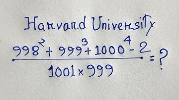 Only 10% Students solve this Viral Maths Olympiad question | Algebra problem |
