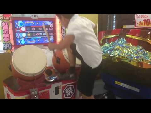 太鼓の達人　【キミドリ】　女々しくて　左右別難易度DP(むずかしい＆おに)　パフォーマンス