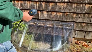 Window Well Cover-One year later