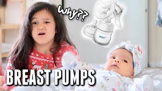 Trying to Explain a Breast Pump to my Six year old - itsjudyslife