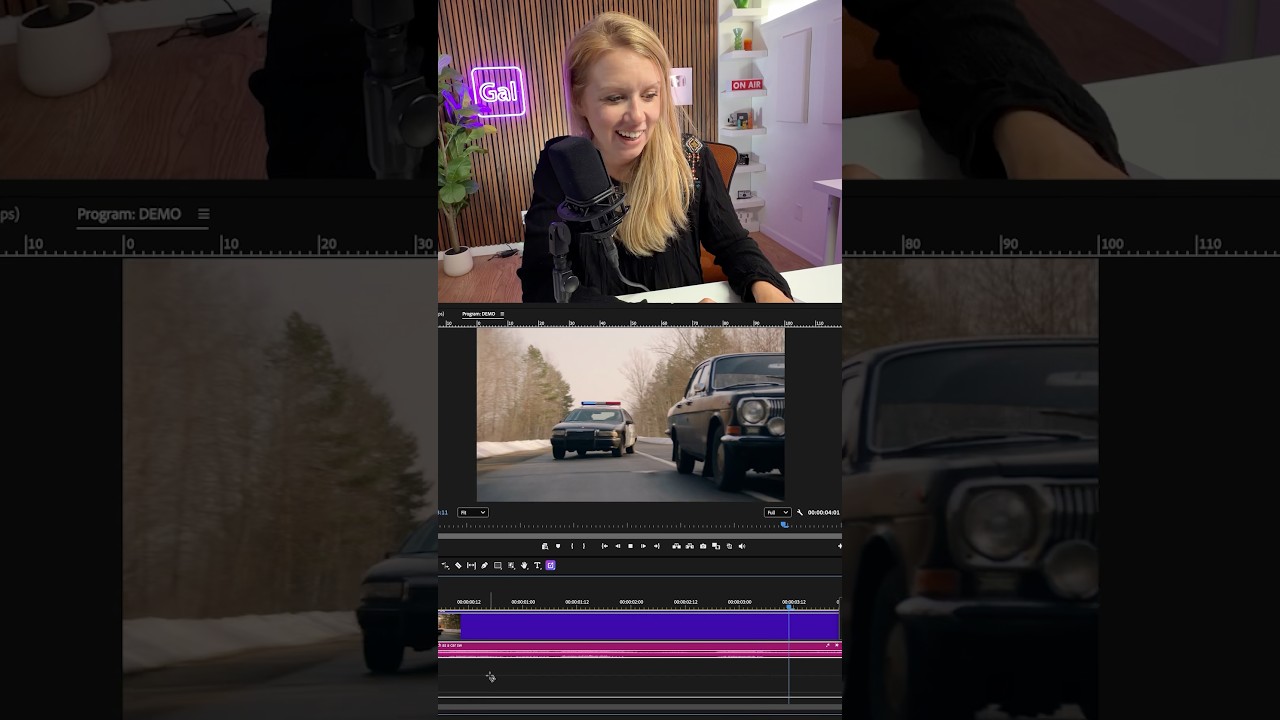 I Made the Noise. Premiere Made the Sound Effect. 🤯 #AdobePartner