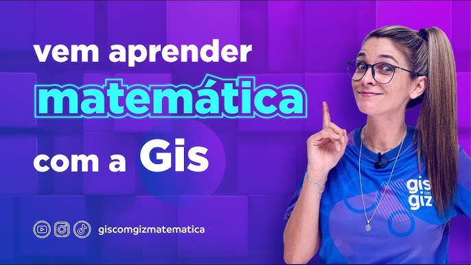 Gis com giz Matemática (@giscomgiz) / X