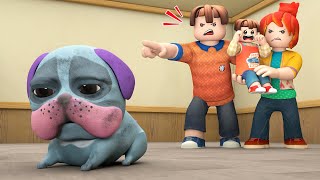 ROBLOX Brookhaven 🏡RP: THE POOR DOG (sad story) | Roblox Knight