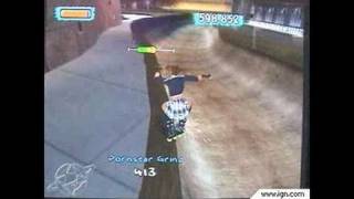 Aggressive Inline GameCube Gameplay - Skating around